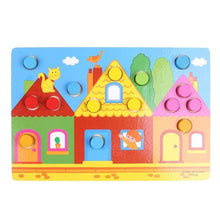 Load image into Gallery viewer, 3D Puzzles Toys for Children Creative Mosaic Mushroom Nail Kit Buttons Art Assembling Kids Enlightenment Educational Toys Mosaic