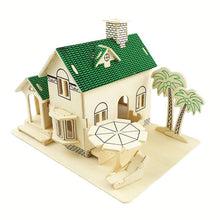 Load image into Gallery viewer, Laser Cutting DIY  Sailing Ship Toys 3D Wooden Puzzle Toy Assembly Model Wood Craft Kits Desk Decoration for Children Kids