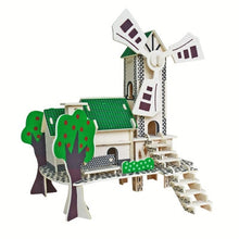 Load image into Gallery viewer, Laser Cutting DIY  Sailing Ship Toys 3D Wooden Puzzle Toy Assembly Model Wood Craft Kits Desk Decoration for Children Kids