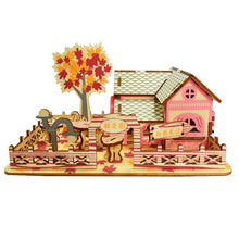 Load image into Gallery viewer, Laser Cutting DIY  Sailing Ship Toys 3D Wooden Puzzle Toy Assembly Model Wood Craft Kits Desk Decoration for Children Kids