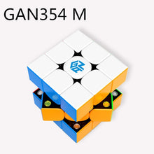 Load image into Gallery viewer, Gan 354 M Magnetic puzzle magic speed cube 3x3 sticker less professional Gan354 M magnets speed cubo magico GAN354M toys for kid