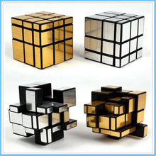 Load image into Gallery viewer, 3x3x3 Magic Mirror Cube Professional Gold silver Cubo Magico Cast Coated Puzzle Speed Twist Learning And Education Toys